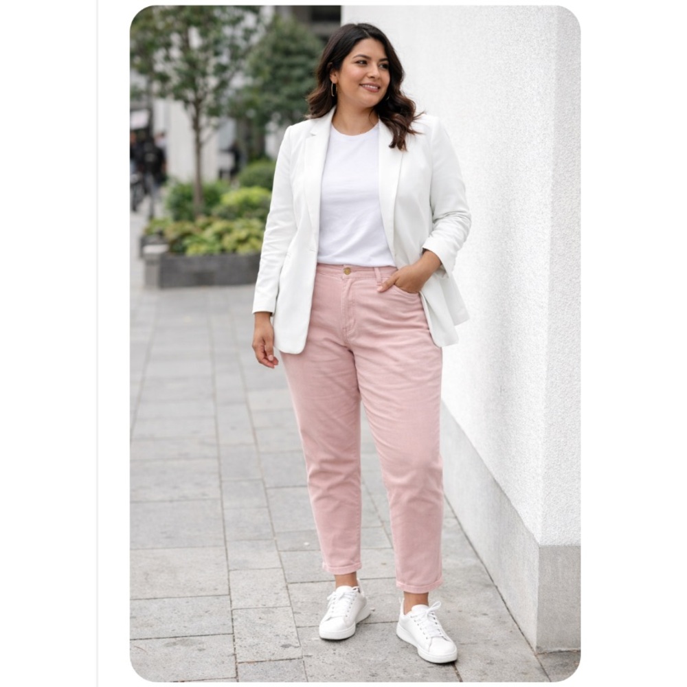 Charter Club Women's Light Pink Skinny Ankle Jean